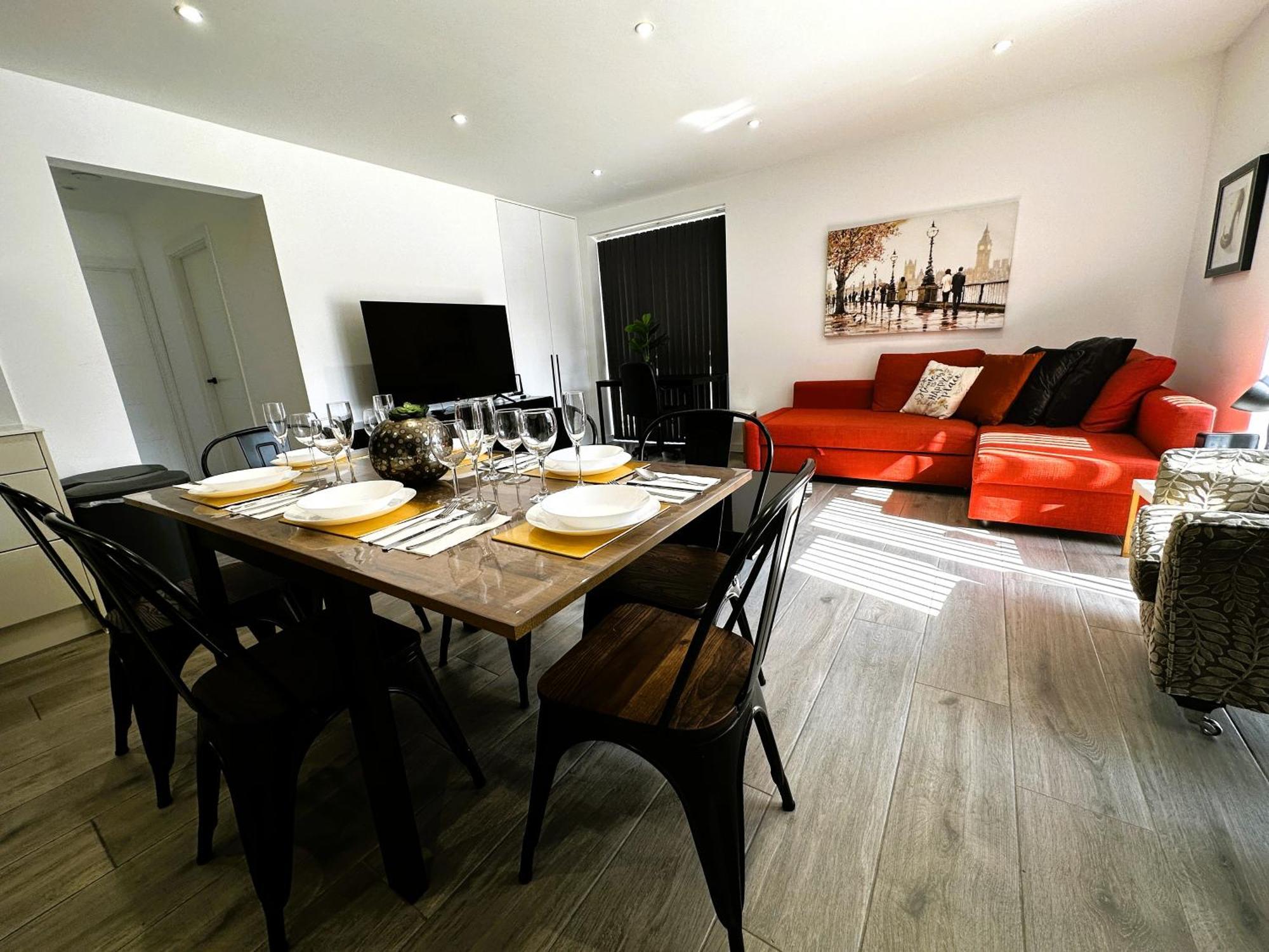 Paradigm Court, Modern 2-Bedroom Apartment F2, Oxford Dış mekan fotoğraf